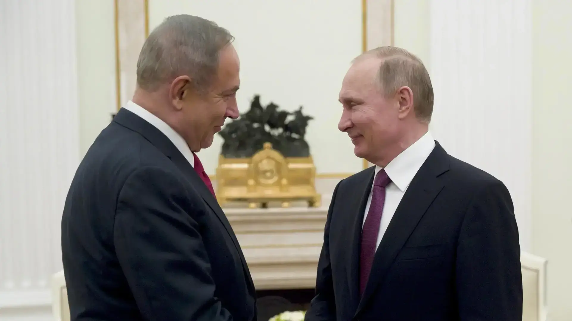 ראש הממשלה בנימין נתניהו בפגישה עם נשיא רוסיה ולדימיר פוטין, מוסקבה, רוסיה. מרץ 2017