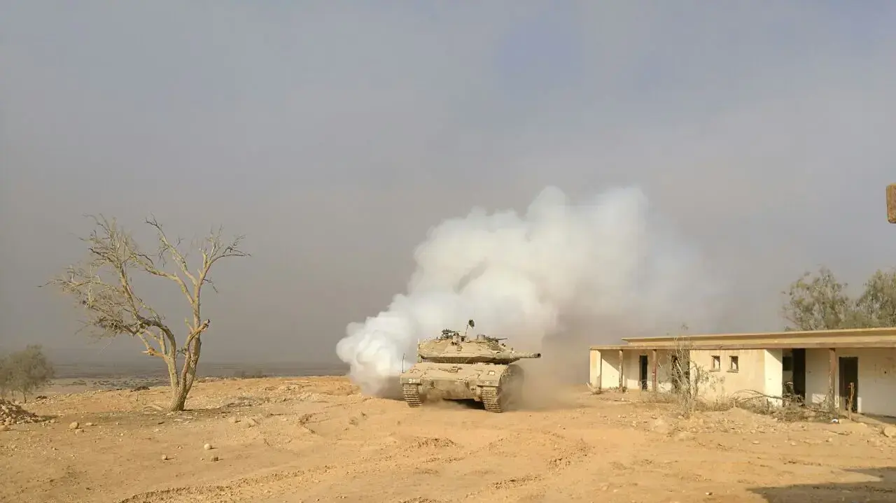 מתחם האימונים של חטיבת גבעתי, מרץ 2017 מתחם האימונים של חטיבת גבעתי, מרץ 2017