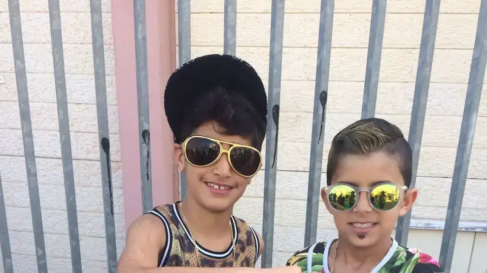 סטטיק ובן אל מחופשים בירושלים, פורים 2017