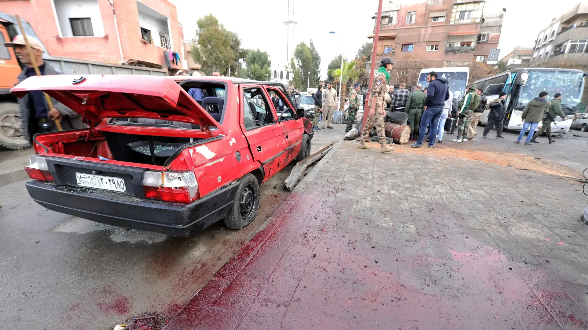 נושא: 40 הרוגים בשני פיגועי התאבדות בדמשק, מרץ 2017