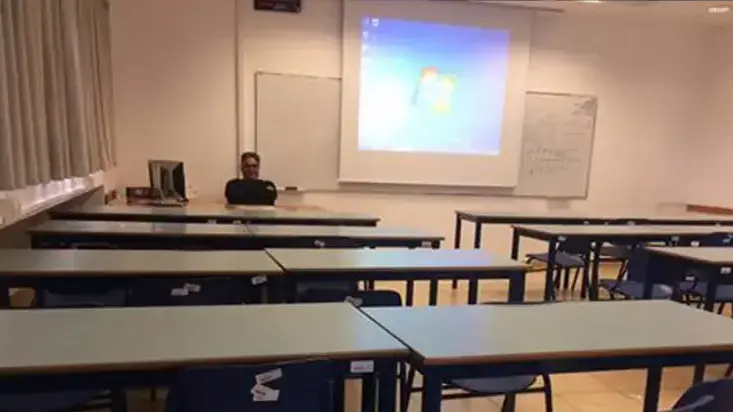כיתה ריקה בעקבות שביתת מרצים במכללת עמק יזרעאל , 12 במרץ 2017 כיתה ריקה בעקבות שביתת מרצים במכללת עמק יזרעאל , 12 במרץ 2017