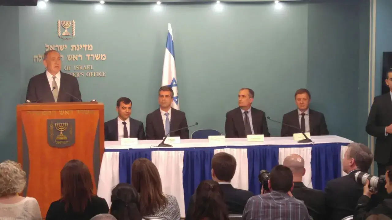 מסיבת עיתונאים של ראש הממשלה, נשיא אינטל העולמית, שר הכלכלה ויו"ר מובילאיי, משרד ראש הממשלה. 14 במרץ 2017 מסיבת עיתונאים של ראש הממשלה, נשיא אינטל העולמית, שר הכלכלה ויו"ר מובילאיי, משרד ראש הממשלה. 14 במרץ 2017