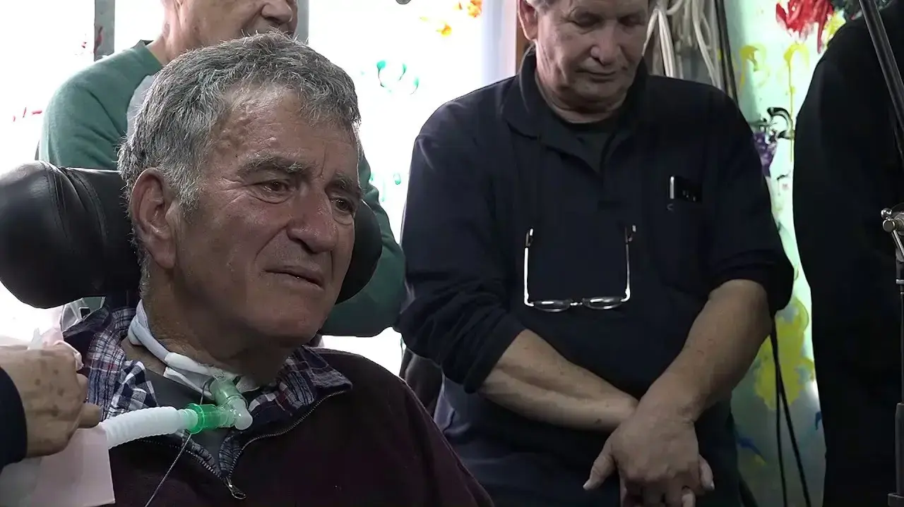 צביקה לוי בקבלת פרס הערכה מטעם התנועה הקיבוצית, 2016 צביקה לוי בקבלת פרס הערכה מטעם התנועה הקיבוצית, 2016