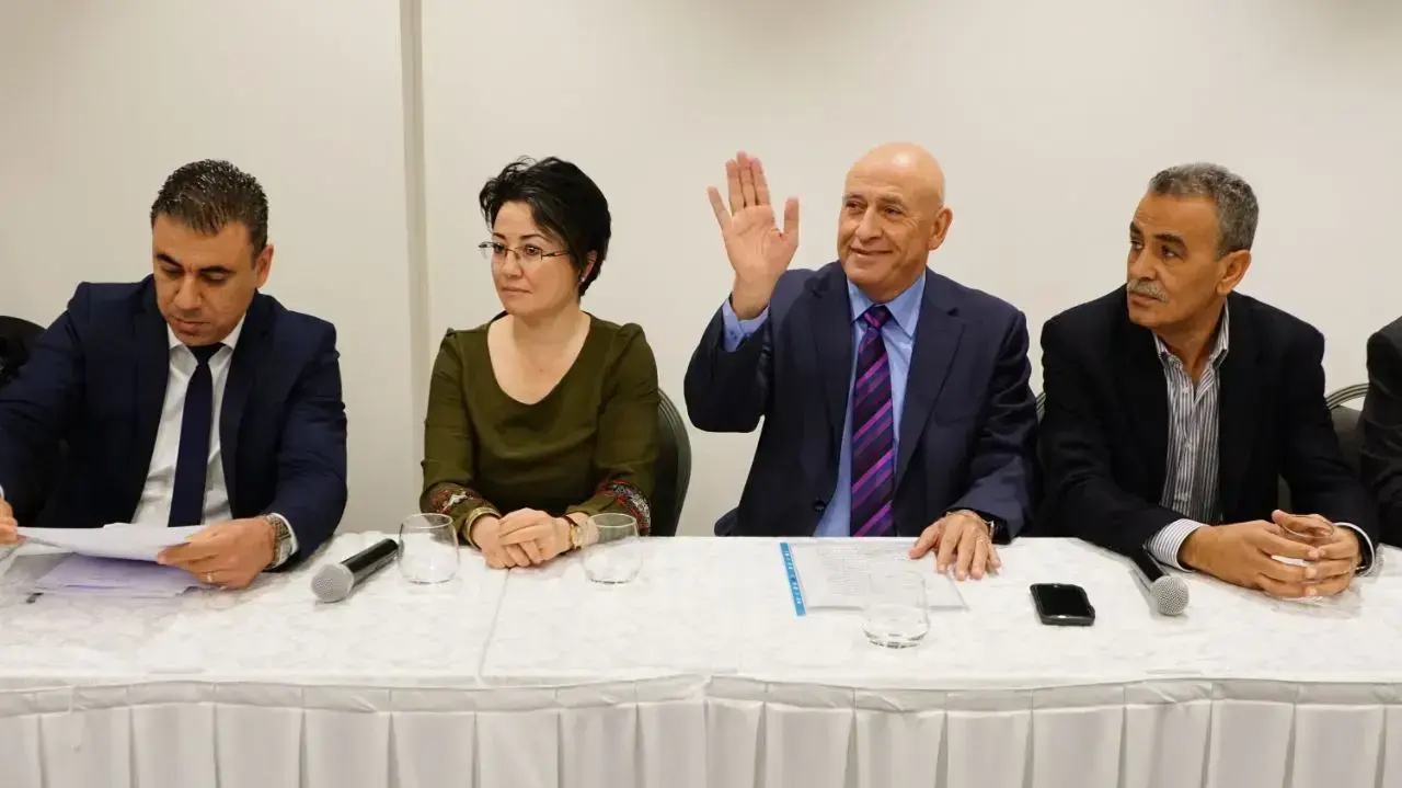 מסיבת עיתונאים באסל גטאס, מרץ 2017