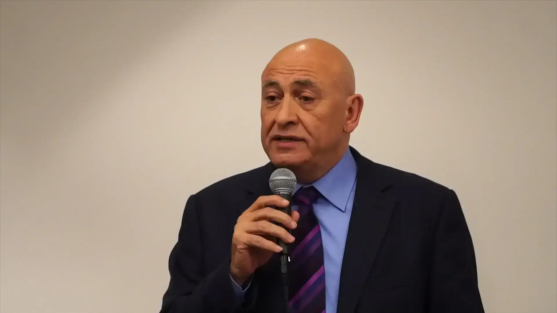 ח"כ באסל גטאס במסיבת עיתונאים, נצרת