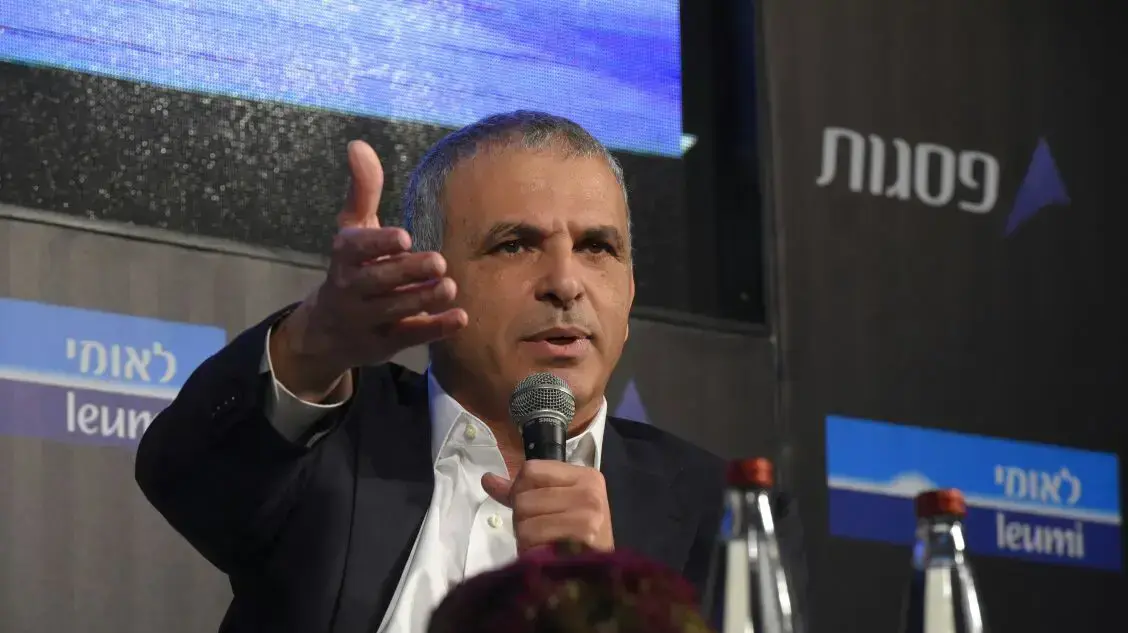 שר האוצר משה כחלון בוועידת דה-מרקר, תל אביב 21 במרץ 2017