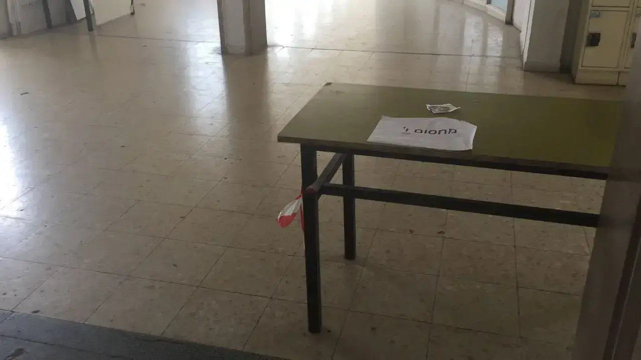 מיצג מחסומים בגימנסיה העברית הרצליה, 22 במרץ 2017