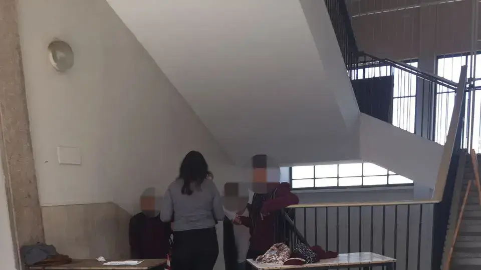 מיצג מחסומים בגימנסיה העברית הרצליה, 22 במרץ 2017