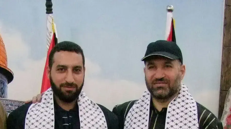 מאזן פוקהא ובכיר חמאס אחמד ג'בארי מאזן פוקהא ובכיר חמאס אחמד ג'בארי