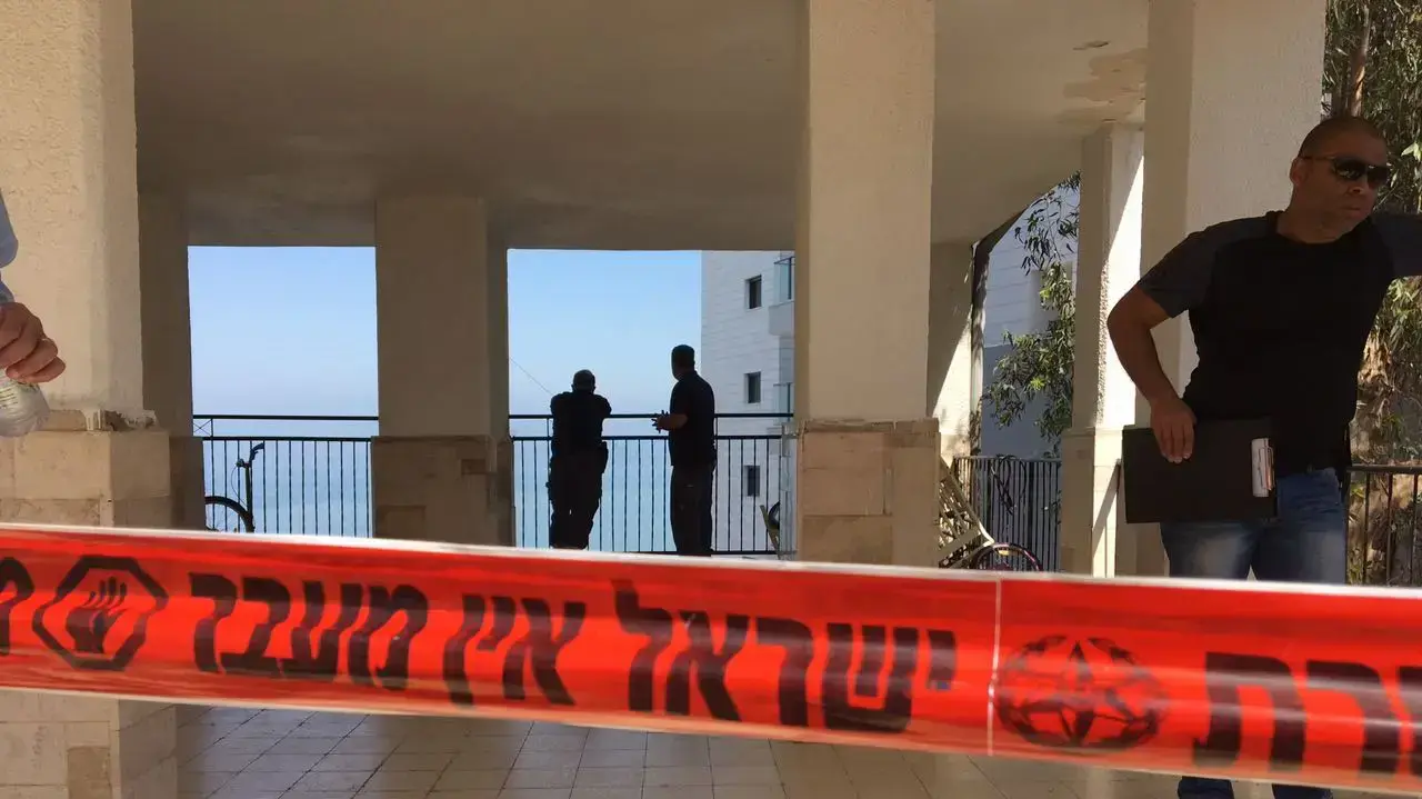 זירת רצח ברחוב נחמני, טבריה. 29 במרץ 2017 זירת רצח ברחוב נחמני, טבריה. 29 במרץ 2017