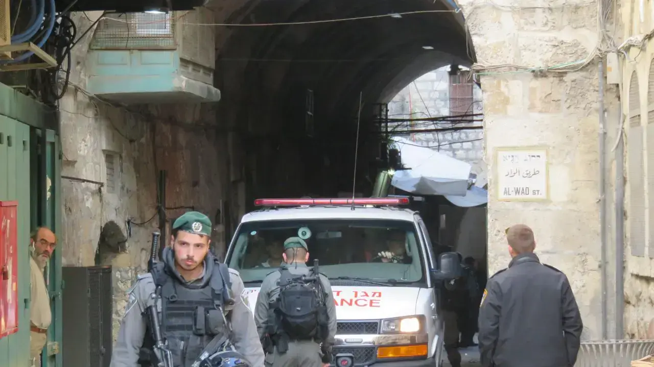 פיגוע דקירה ליד שער שכם שבירושלים 01 אפריל 2017 פיגוע דקירה ליד שער שכם שבירושלים 01 אפריל 2017