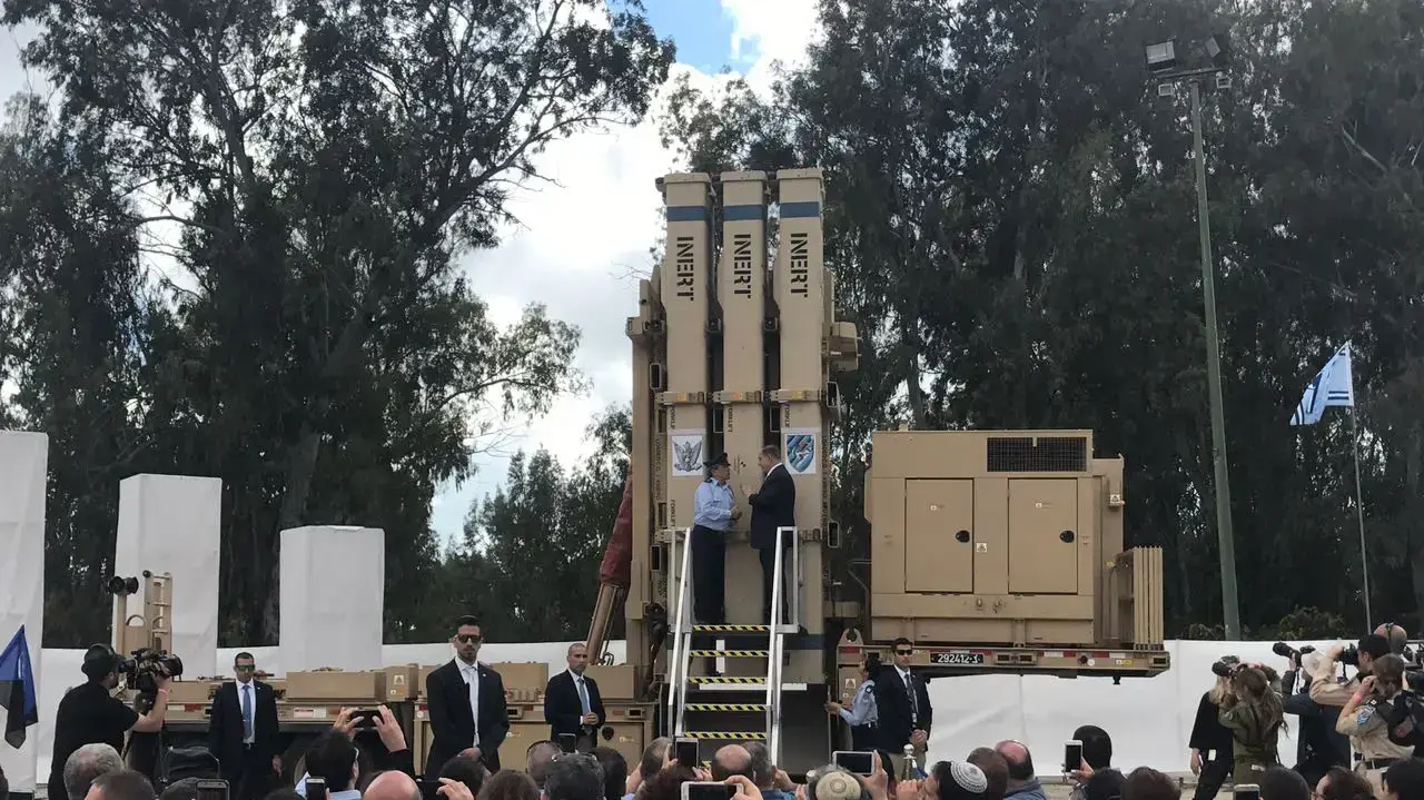 טקס מבצוע מערכת שרביט קסמים בבסיס חצור 2 באפריל 2017 טקס מבצוע מערכת שרביט קסמים בבסיס חצור 2 באפריל 2017