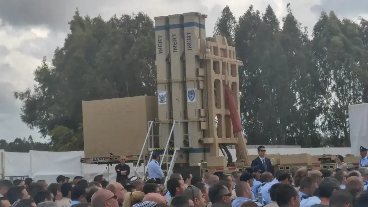 טקס מבצוע מערכת שרביט קסמים בבסיס חצור 2 באפריל 2017 טקס מבצוע מערכת שרביט קסמים בבסיס חצור 2 באפריל 2017