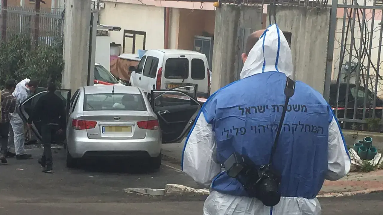 זירת רצח האישה בכפר ראמה, 3 באפריל 2017 זירת רצח האישה בכפר ראמה, 3 באפריל 2017
