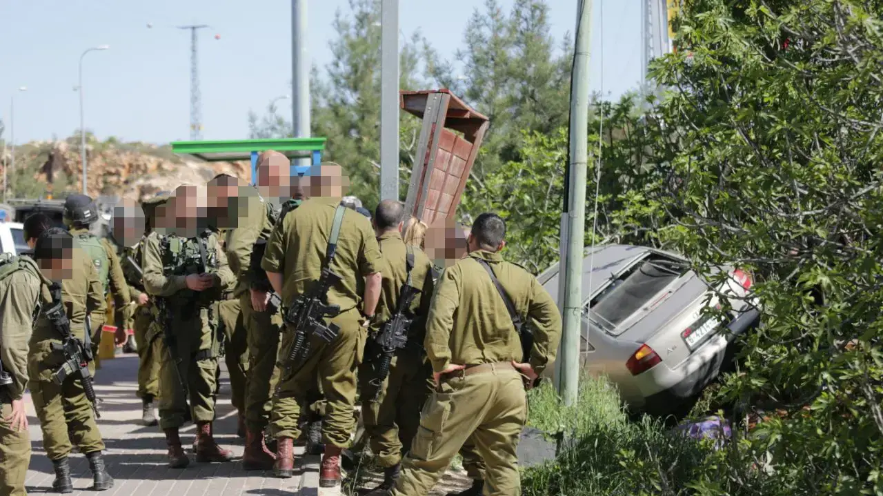 פיגוע דריסה סמוך להתנחלות עפרה שבבנימין. 6 באפריל 2017 פיגוע דריסה סמוך להתנחלות עפרה שבבנימין. 6 באפריל 2017