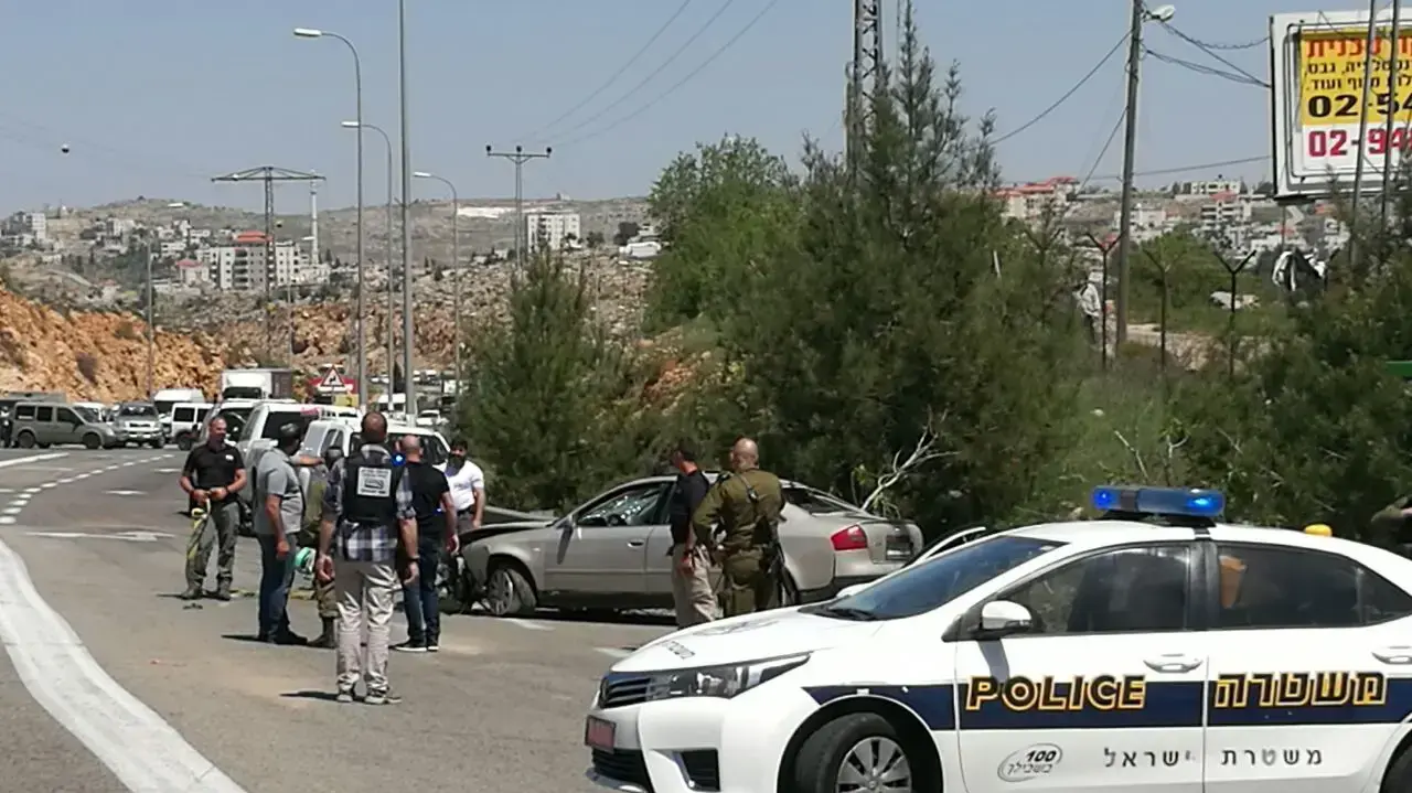פיגוע דריסה בצומת עפרה 6 באפריל 2017 פיגוע דריסה בצומת עפרה 6 באפריל 2017