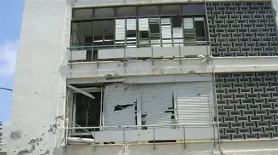 נפילת  בנהריה בשבוע האחרון (צילום:אלירן ויצמן)