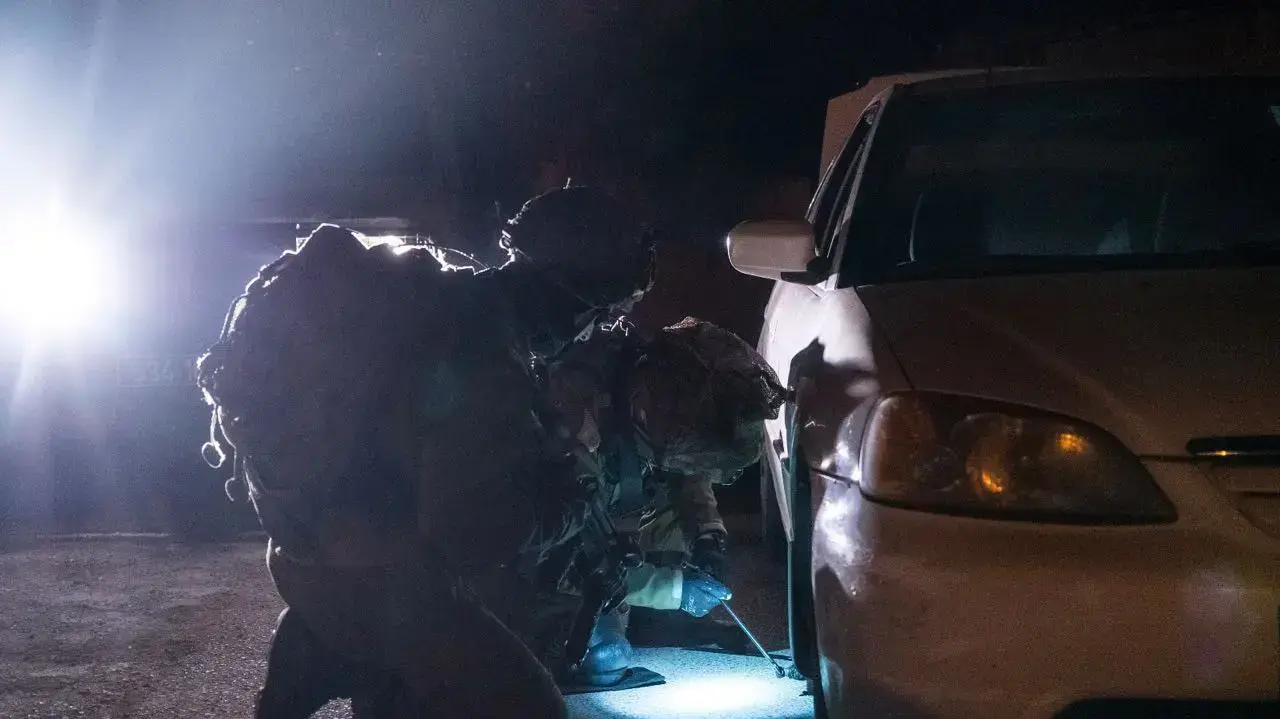 כוחות הבטחון במבצע בכפר סילוואד, ממנו הגיע המחבל שביצע את פיגוע הדריסה בצומת עופרה 7 באפריל 2017