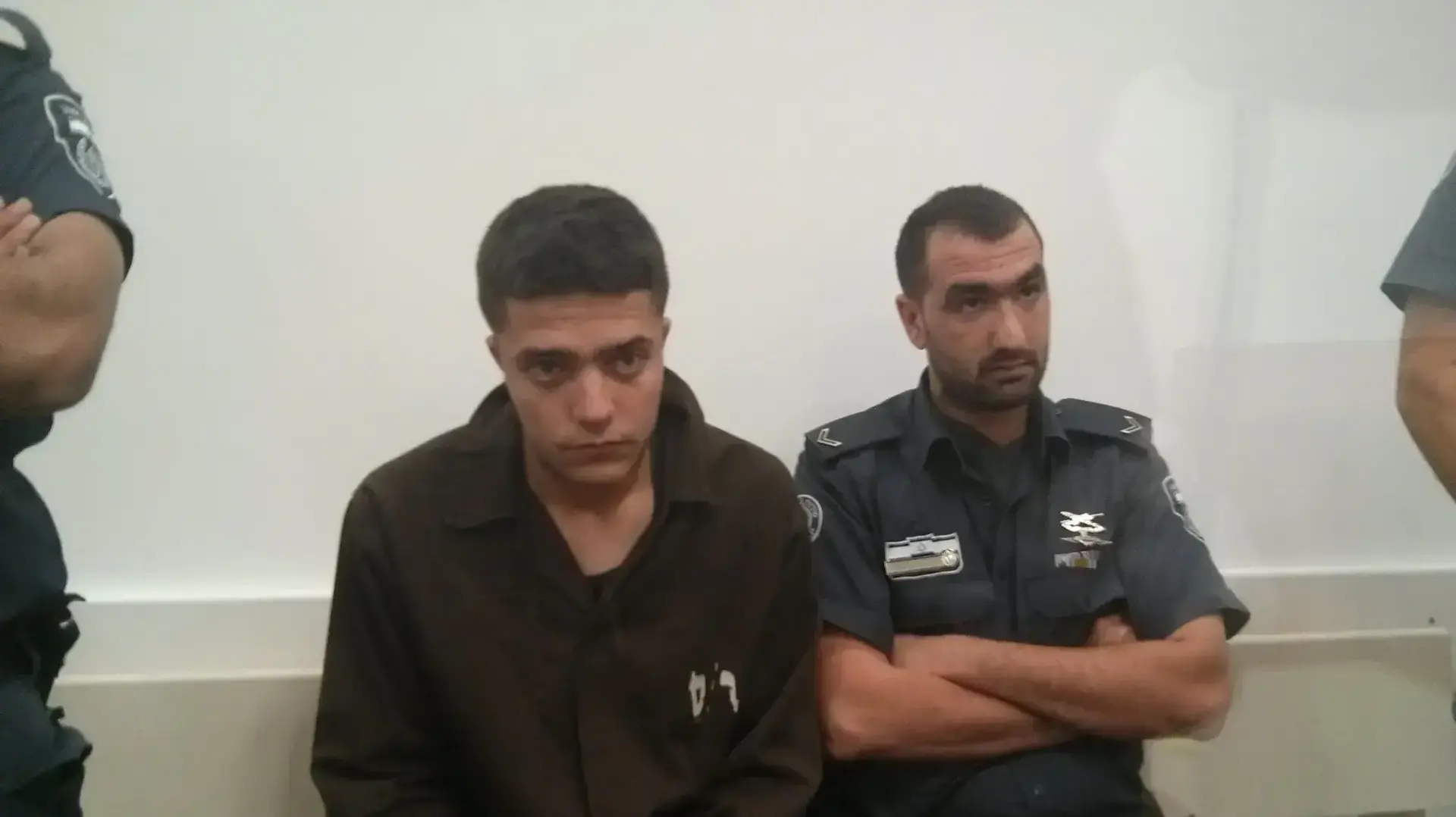 הנאשם מאלכ באסם אסמאעיל סעדה שדקר אישה בלוד, בדיון להארכת מעצרו, 7 באפריל 2017 הנאשם מאלכ באסם אסמאעיל סעדה שדקר אישה בלוד, בדיון להארכת מעצרו, 7 באפריל 2017
