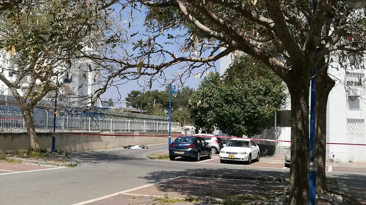 זירת רצח והתאבדות באשקלון, 15 באפריל 2017 זירת רצח והתאבדות באשקלון, 15 באפריל 2017