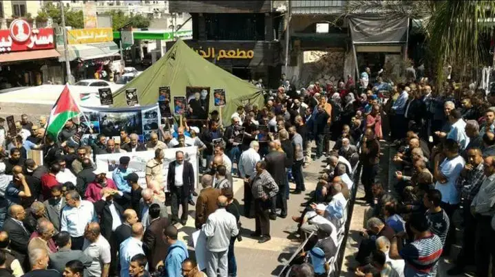 עצרות תמיכה בשביתת האסירים הפלסטינים בגדה ובעזה, 17 באפריל 2017 עצרות תמיכה בשביתת האסירים הפלסטינים בגדה ובעזה, 17 באפריל 2017