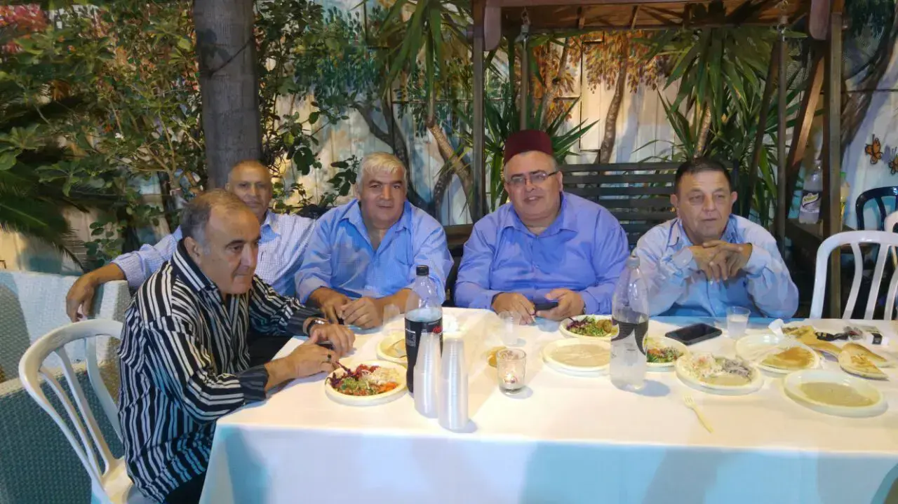יו?ר הקואליציה אצל משפחת מזרחי בתל אביב בחגיגת המימונה יו?ר הקואליציה אצל משפחת מזרחי בתל אביב בחגיגת המימונה