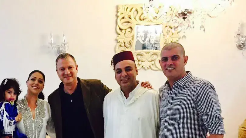 ח"כ אראל מרגלית בפתיחת חגיגות המימונה ביקנעם אצל משפחת חן ח"כ אראל מרגלית בפתיחת חגיגות המימונה ביקנעם אצל משפחת חן