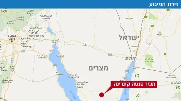 מנזר סנטה קתרינה, חצי האי סיני, מצרים, מפה מנזר סנטה קתרינה, חצי האי סיני, מצרים, מפה