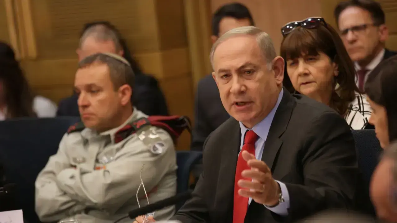 ראש הממשלה כעת בוועדה לביקורת המדינה בעניין צוק איתן 19 באפריל 2017