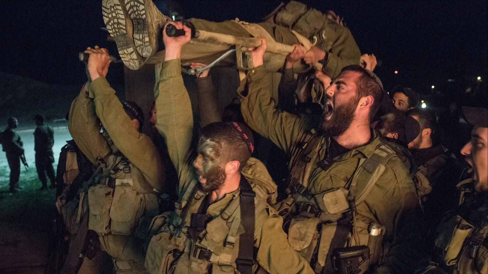 יחידת פלגת נגב שמאבטחת את המטוסים בבסיס נבטים