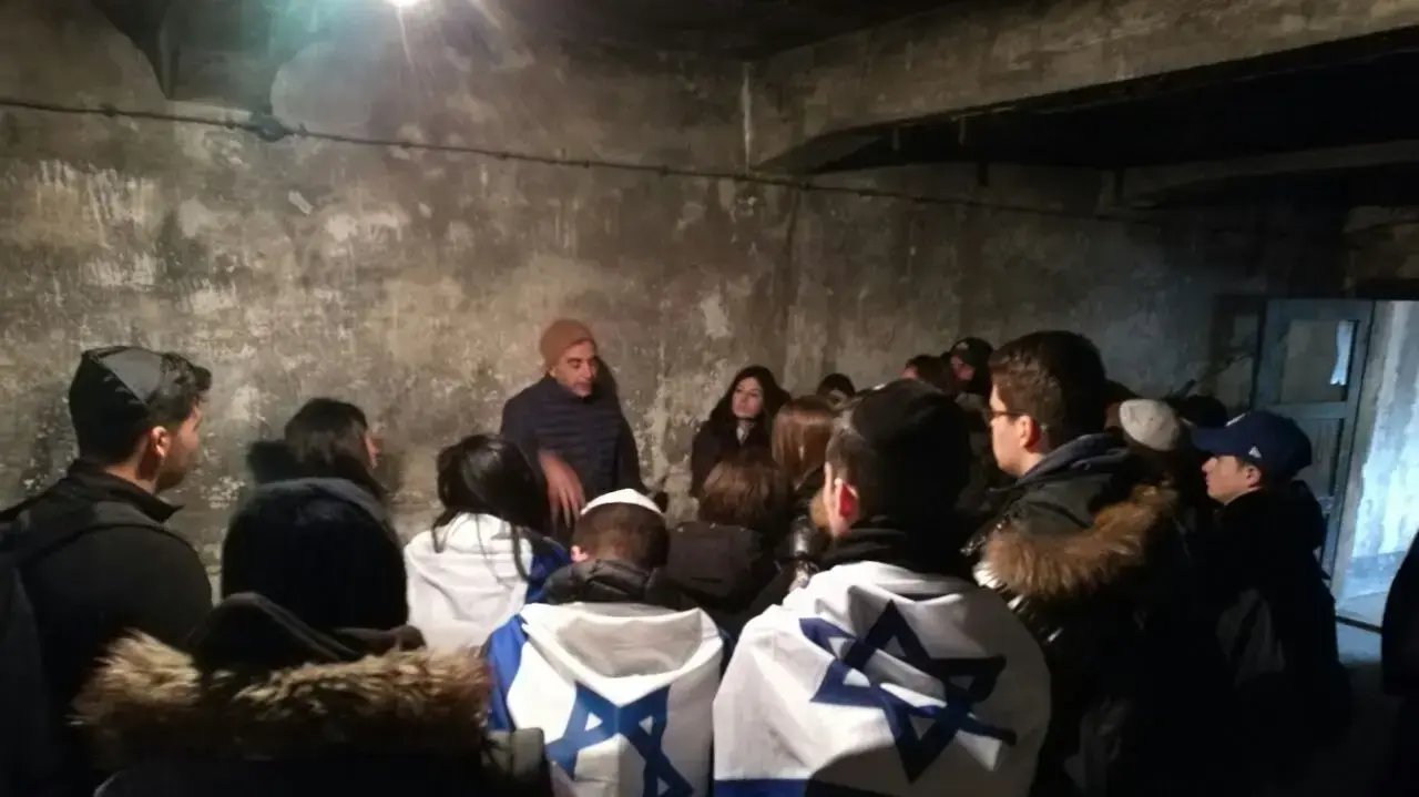 מצעד החיים באושוויץ 24 באפריל 2017 מצעד החיים באושוויץ 24 באפריל 2017