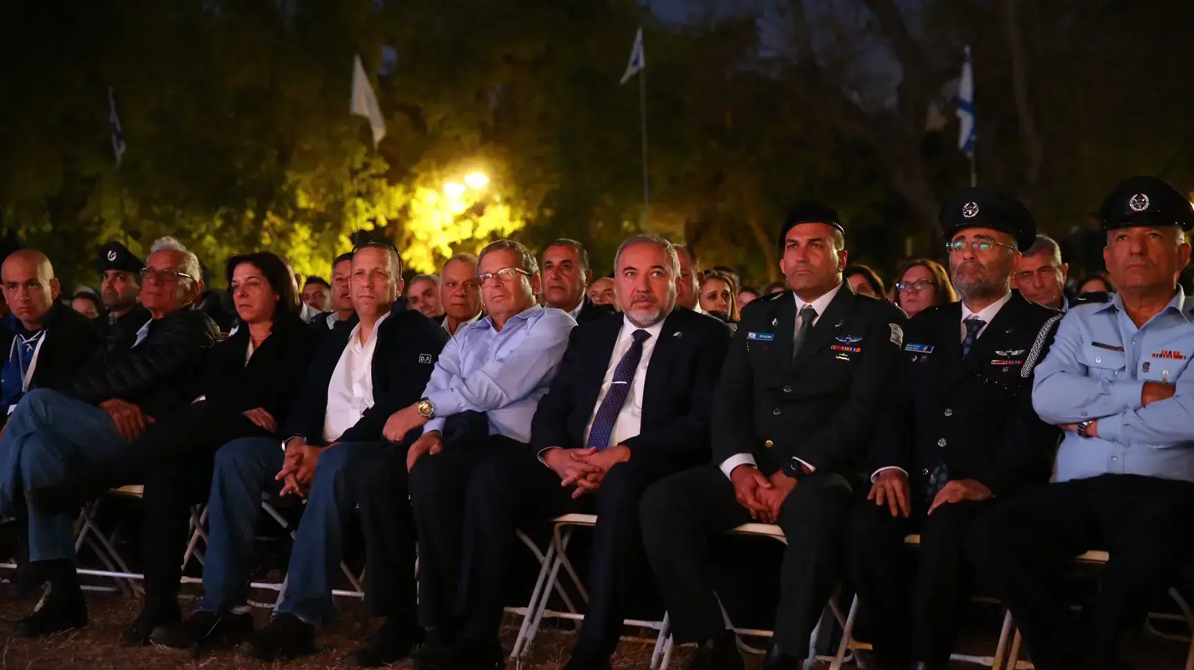 שר הבטחון אביגדור ליברמן בטקס נעילת יום השואה ביד מרדכי 24 באפריל 2017 שר הבטחון אביגדור ליברמן בטקס נעילת יום השואה ביד מרדכי 24 באפריל 2017