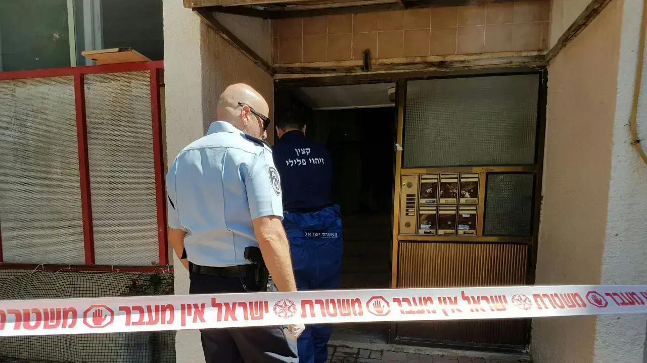 זירת הרצח במעלות תרשיחא 25 באפריל 2017 זירת הרצח במעלות תרשיחא 25 באפריל 2017