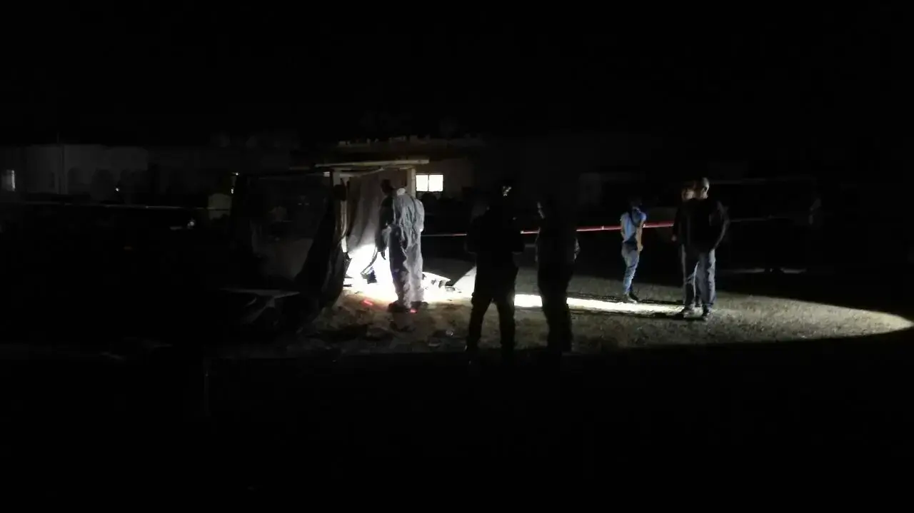 ילדים שנפגעו מחפץ שהתפוצץ במאהל בדואי סמוך לכביש 25 באזור שגב שלום. ילדים שנפגעו מחפץ שהתפוצץ במאהל בדואי סמוך לכביש 25 באזור שגב שלום.