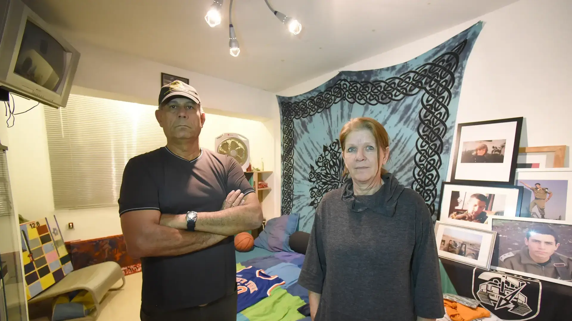 חדרו של סמל ראשון עוז צמח שנהרג במלחמת לבנון השנייה