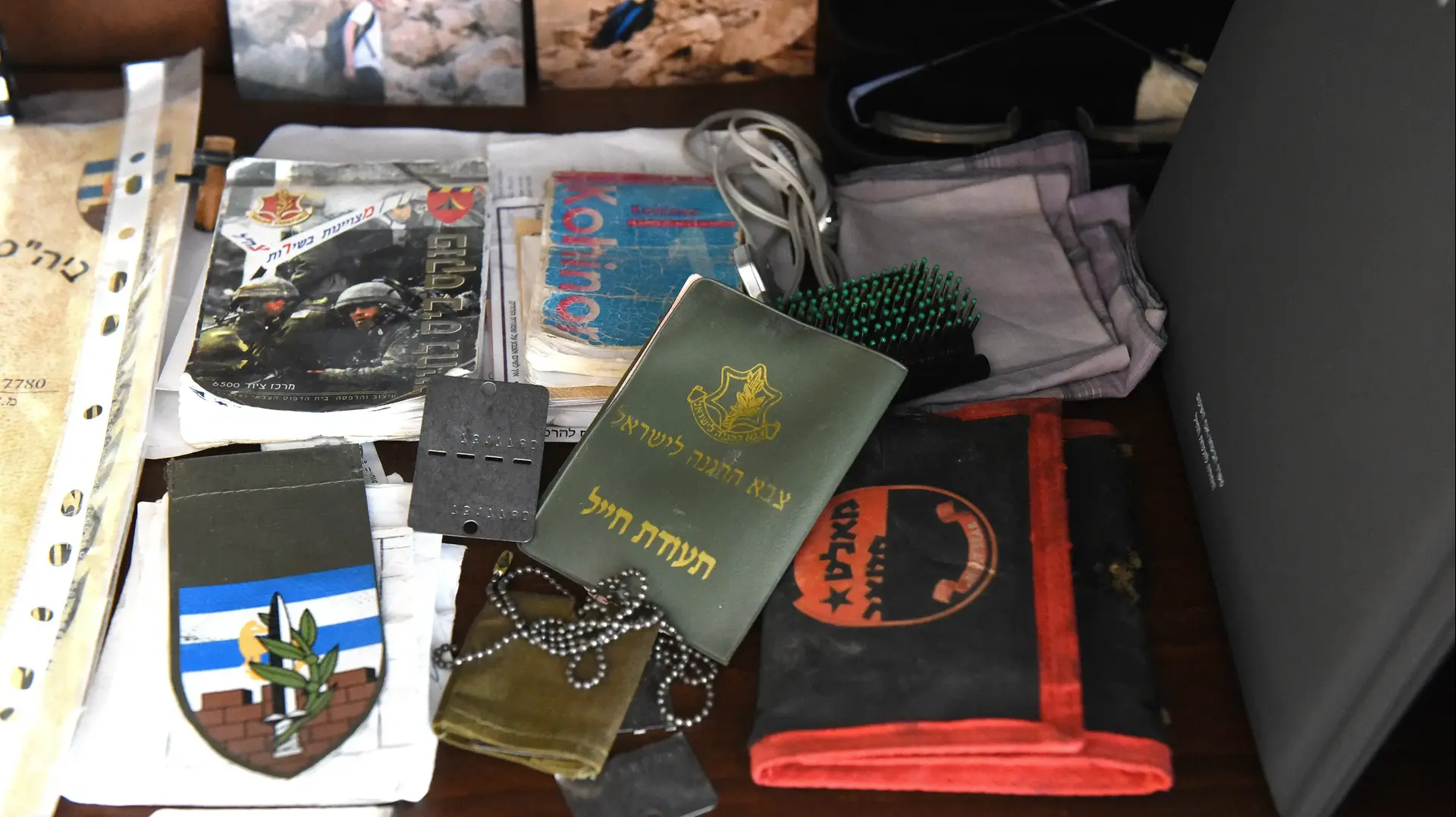 חדרו של רב"ט אנדרי קגלס שנהרג בפיגוע במעבר ארז
