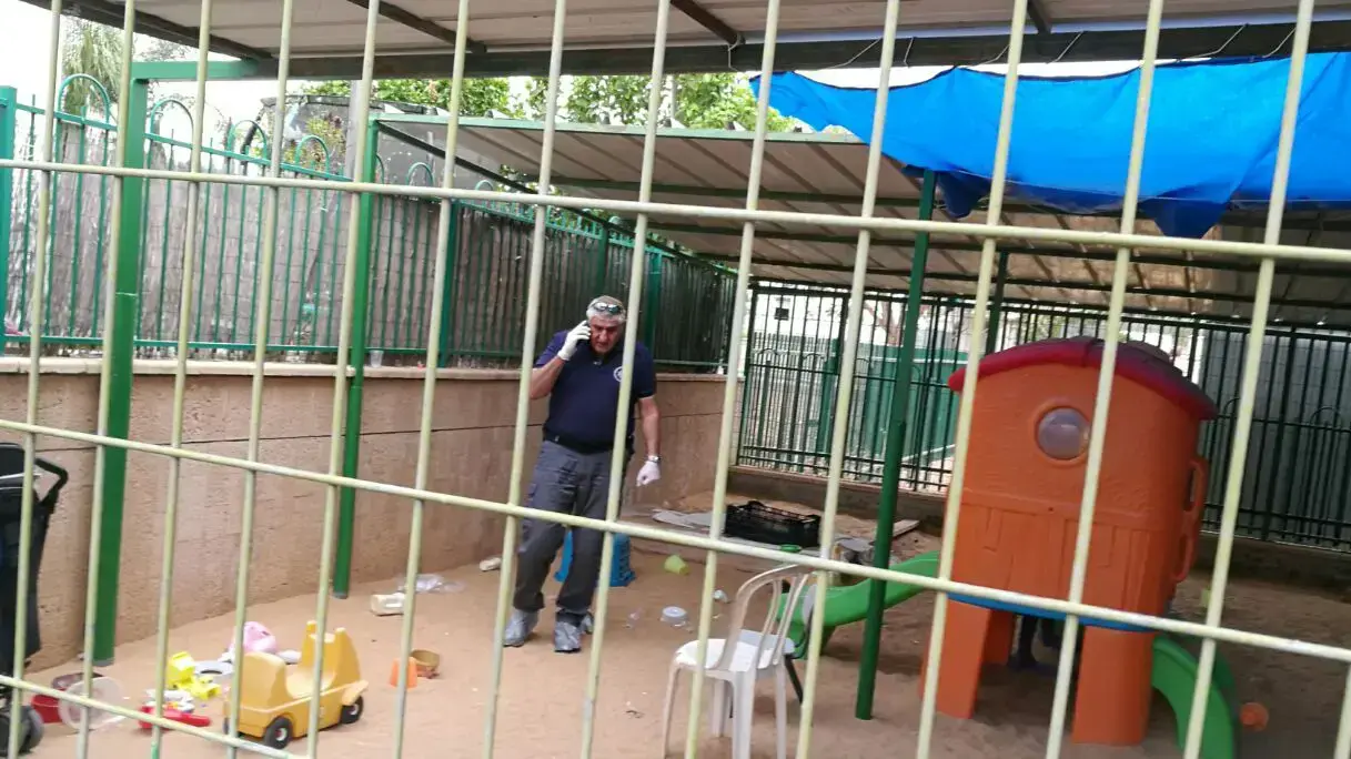 גן הילדים שבו הילד בלע חול, 30 באפריל 2017 גן הילדים שבו הילד בלע חול, 30 באפריל 2017