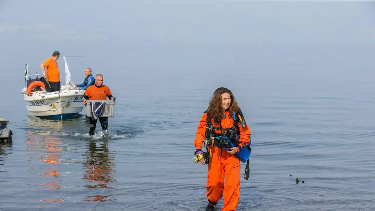 נורית כהן, הצוללנית שחזרה מהחיפושים אחר של הצעירים שטבעו בכנרת 20 באפריל 2017 נורית כהן, הצוללנית שחזרה מהחיפושים אחר של הצעירים שטבעו בכנרת 20 באפריל 2017