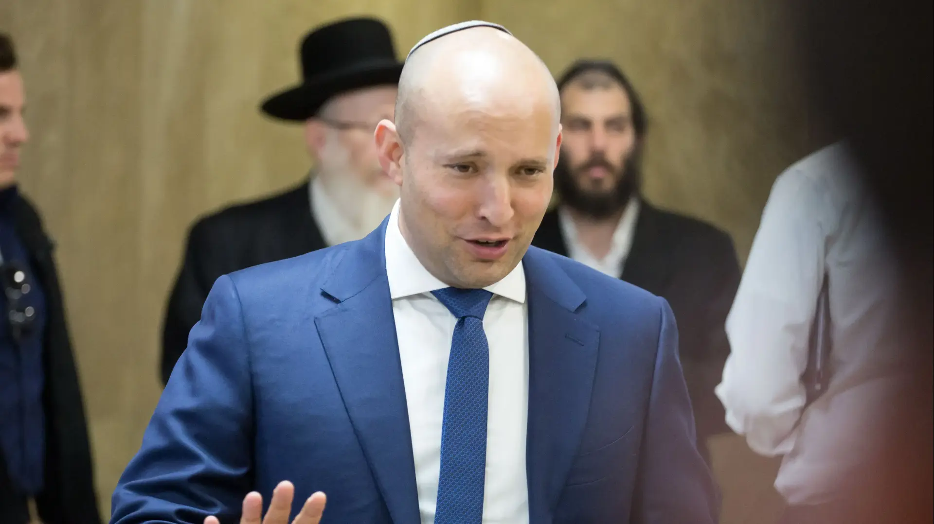 שר החינוך נפתלי בנט בישיבת הממשלה היום 3 במאי 2017
