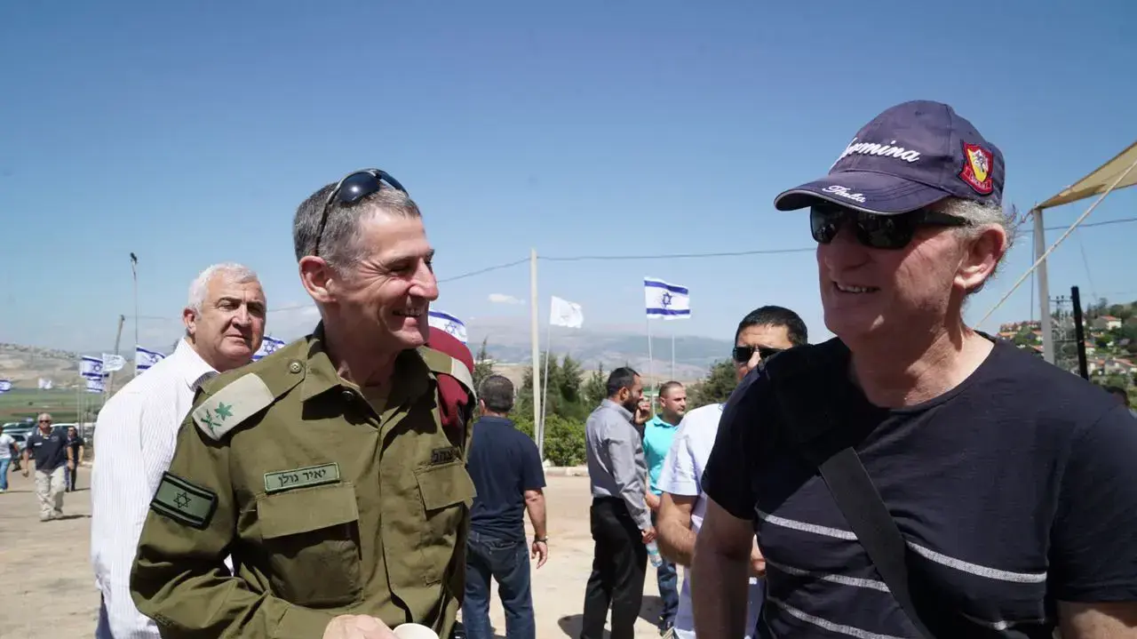 טקס ליד הגדר הטובה, מטולה 17 במאי 2017 טקס ליד הגדר הטובה, מטולה 17 במאי 2017