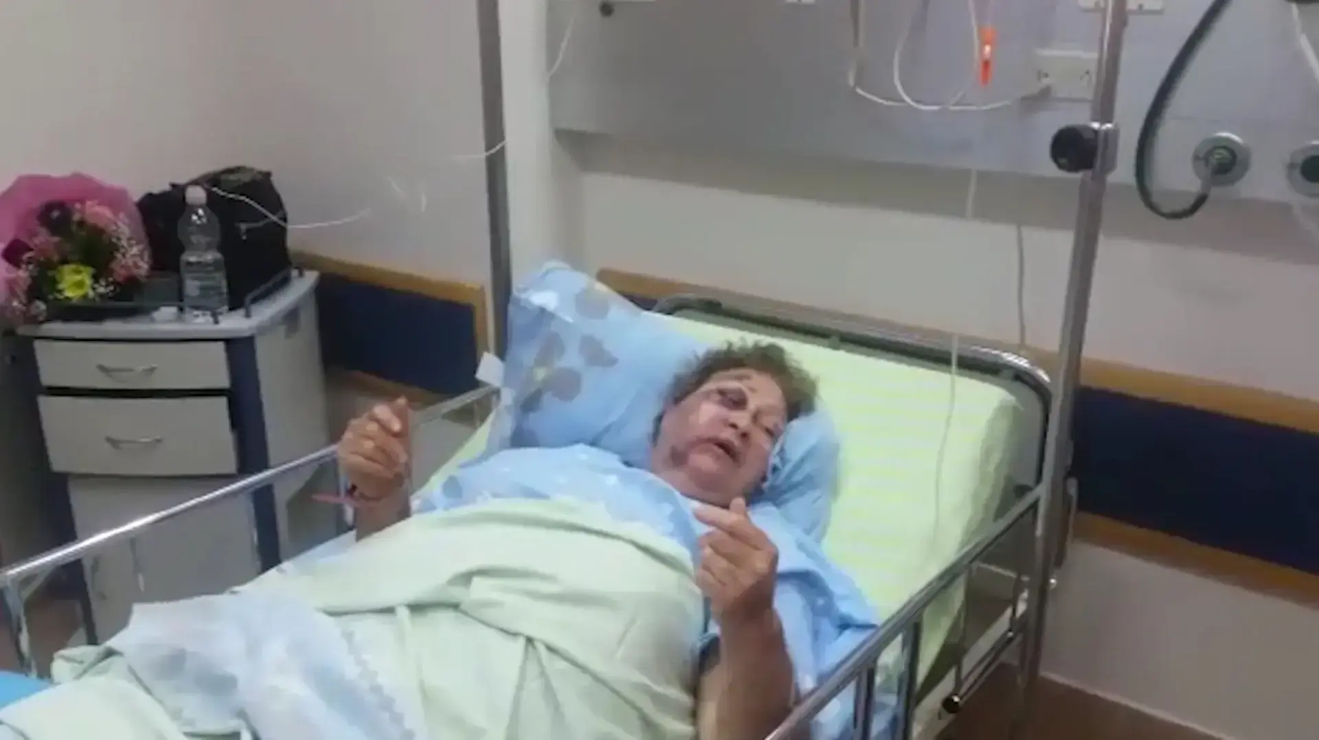 יפי גדיש ששכלה את בנה בתאונה ובעלה נהרג היום בתאונה סמוך לעין יהב