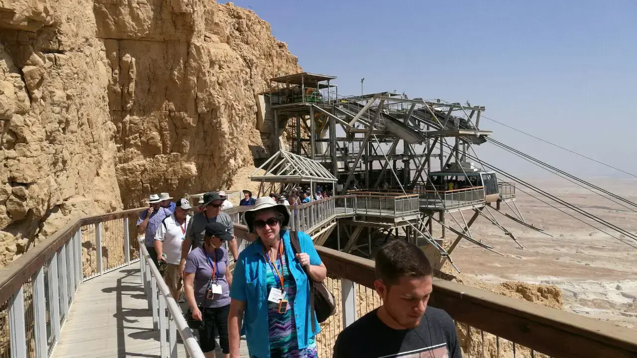 סיור היערכות במצדה לקראת ביקורו הצפוי של דונלד טראמפ סיור היערכות במצדה לקראת ביקורו הצפוי של דונלד טראמפ