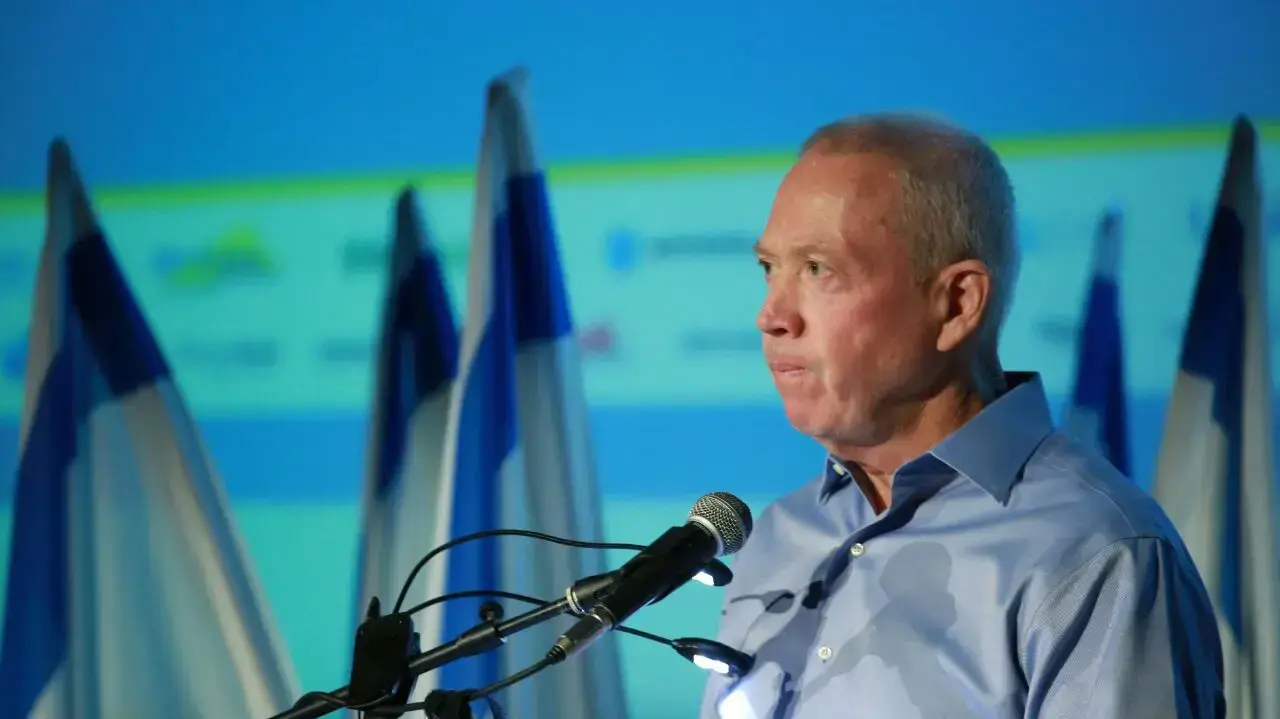 שר הבינוי והשיכון האלוף (מיל') יואב גלנט בכנס הבינלאומי ללוחמת יבשה ולוגיסטיקה