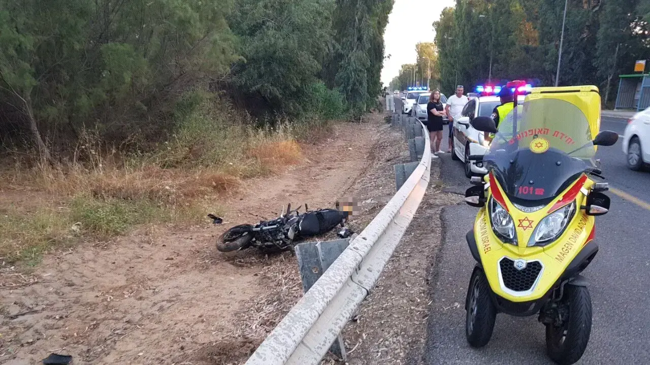 תאונת אופנוע סמוך למושב לימן שבגליל המערבי. 19 במאי 2017