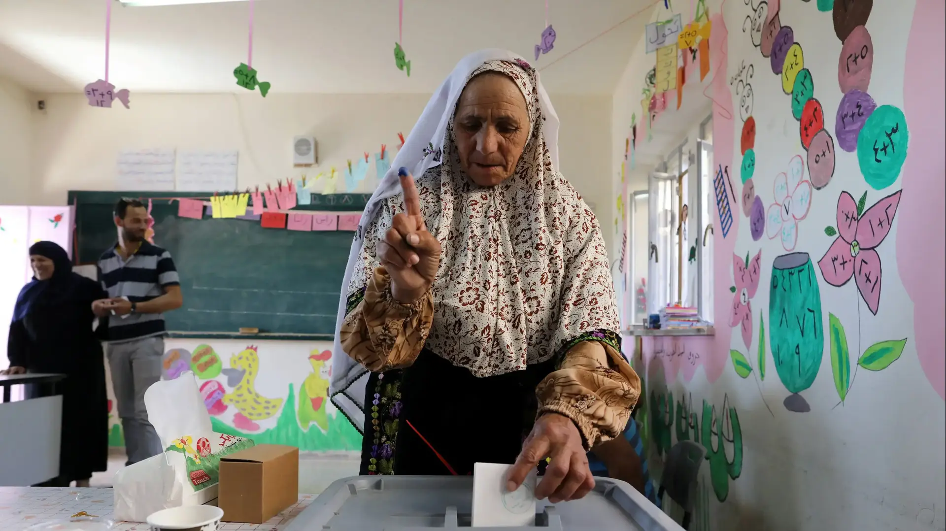 הצבעה בבחירות המקומיות באזור חברון, 13 במאי 2017