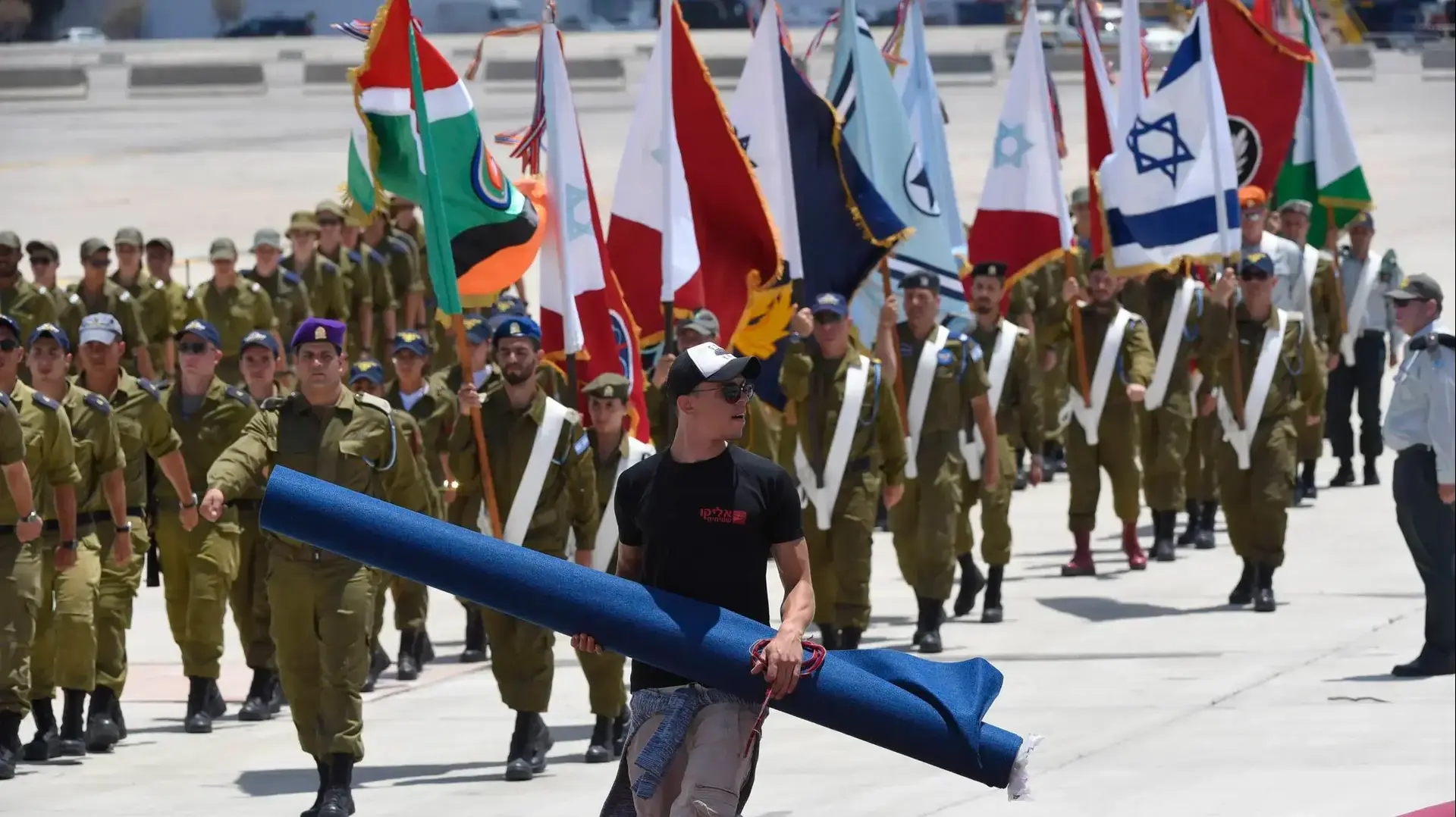 חזרה הגנרלית בנתב"ג לקראת הגעתו של דונלד טראמפ 21 במאי 2017