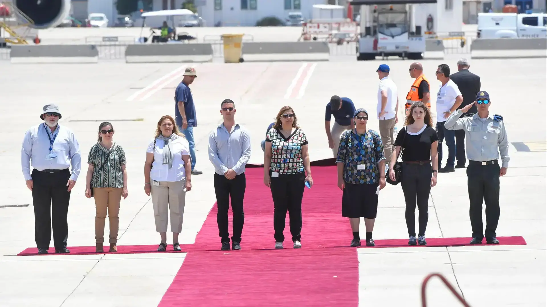 חזרה הגנרלית בנתב"ג לקראת הגעתו של דונלד טראמפ 21 במאי 2017 חזרה הגנרלית בנתב"ג לקראת הגעתו של דונלד טראמפ 21 במאי 2017