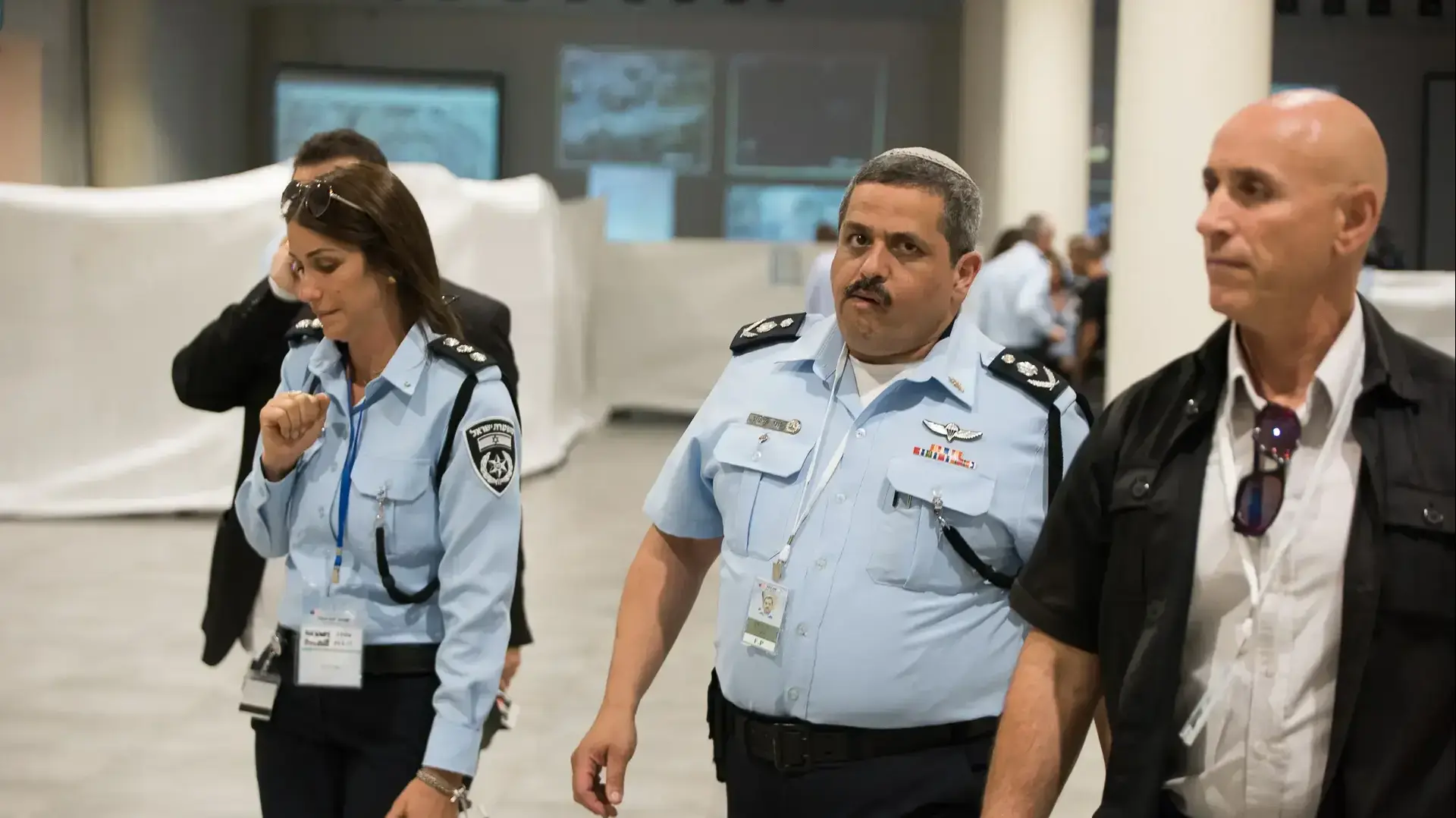המפכ"ל רוני אלשיך בחפ"ק בירושלים במהלך ביקורו של הנשיא טראמפ בישראל 22 במאי 2017 המפכ"ל רוני אלשיך בחפ"ק בירושלים במהלך ביקורו של הנשיא טראמפ בישראל 22 במאי 2017
