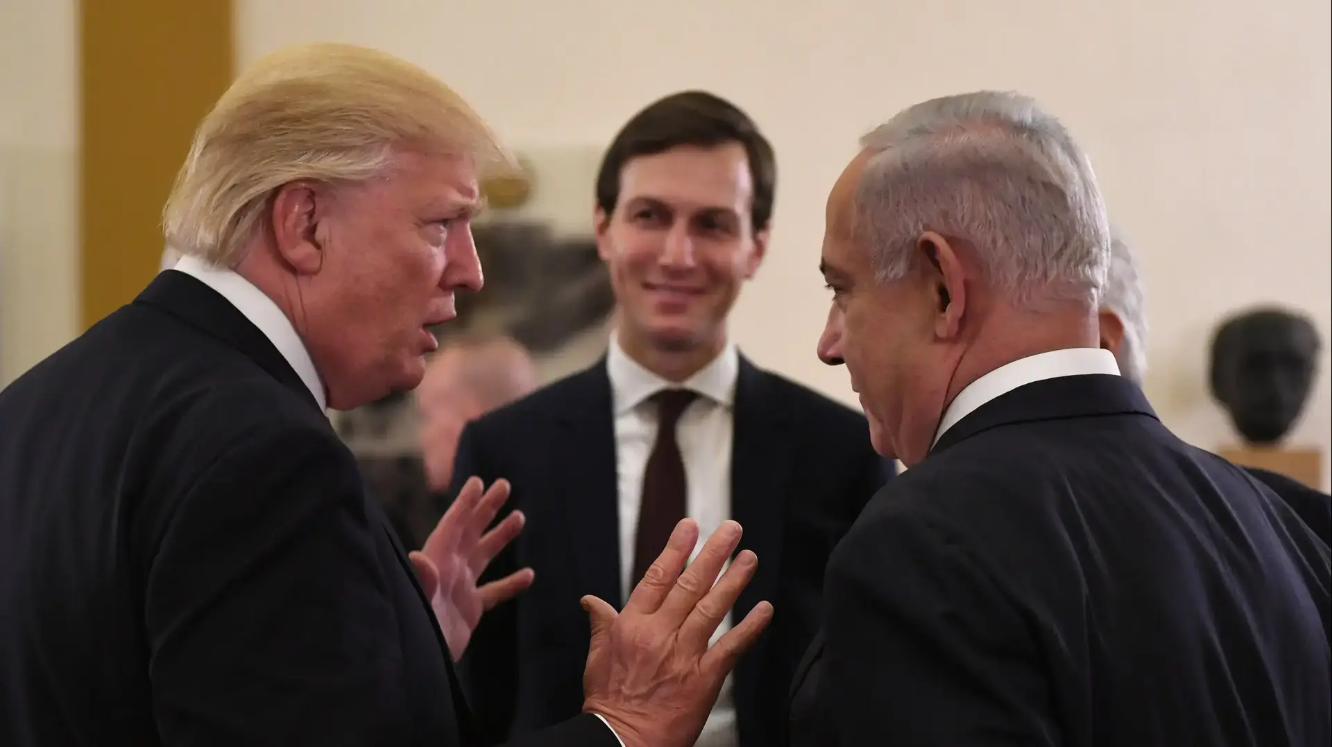 פגישת ראש הממשלה בנימין נתניהו עם נשיא ארה"ב דונלד טראמפ במלון המלך דוד בירושלים 22 במאי 2017