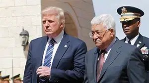 הנשיא דונלד טראמפ וראש הרשות אבו מאזן בפגישתם בבית לחם 23 במאי 2017 הנשיא דונלד טראמפ וראש הרשות אבו מאזן בפגישתם בבית לחם 23 במאי 2017